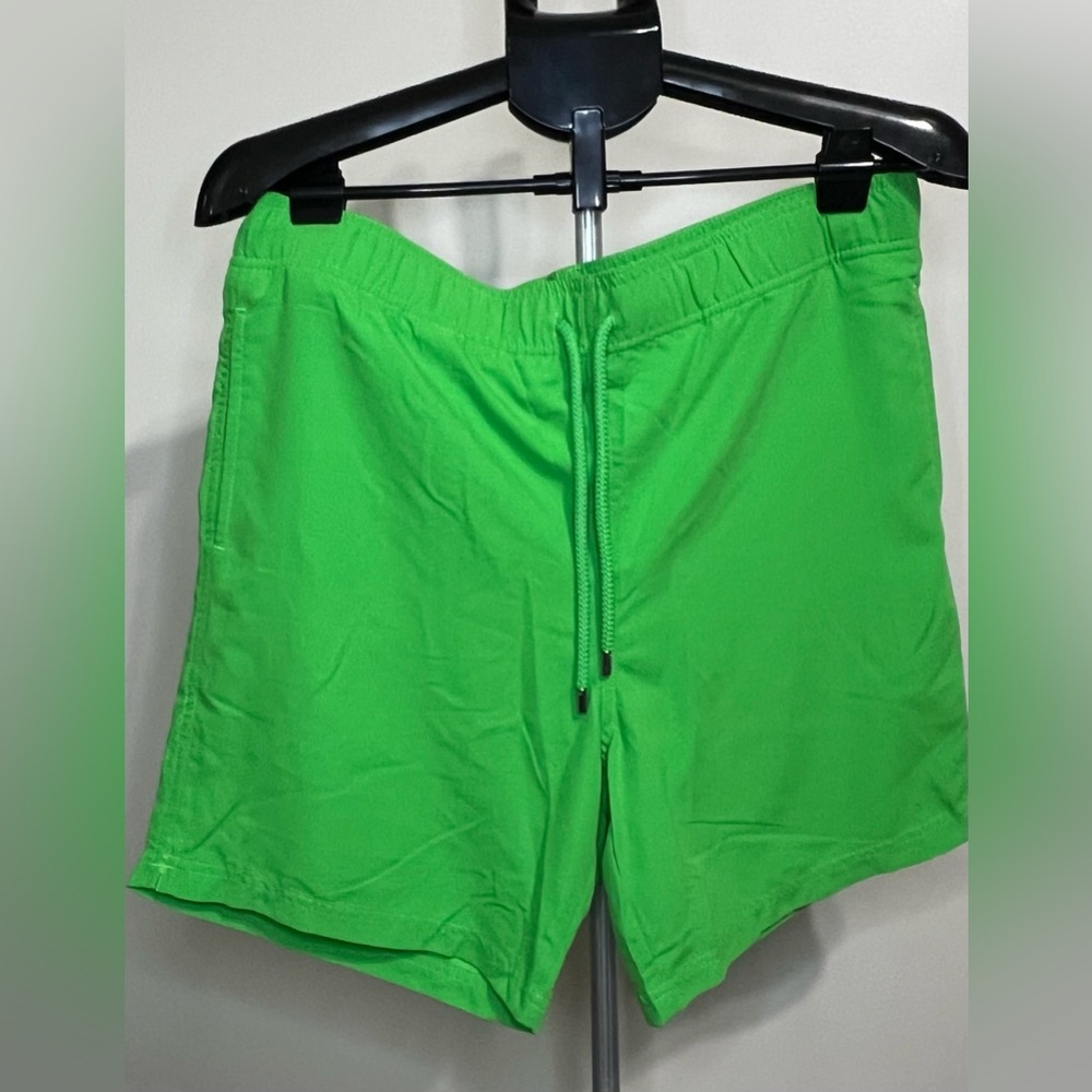 Fashion Nova Men's Bright Green Shorts